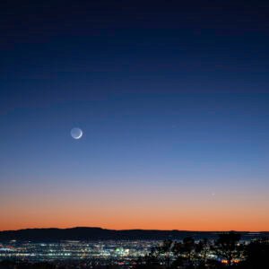 Sunset and Moon